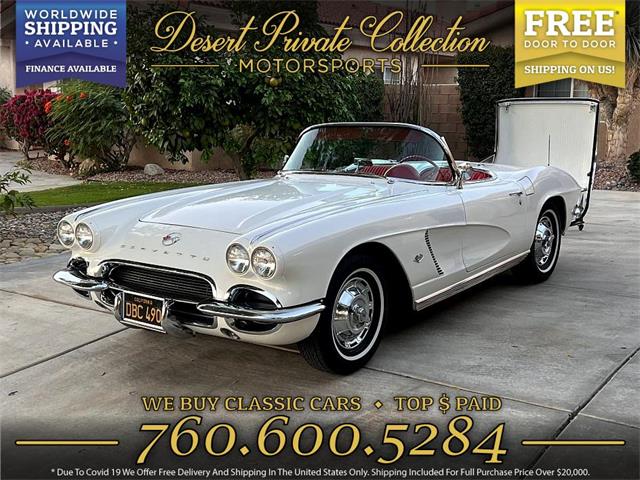 1962 Chevrolet Corvette (CC-1900860) for sale in Palm Desert , California