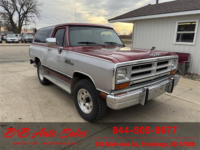 1989 Dodge Ramcharger (CC-1909199) for sale in Brookings, South Dakota