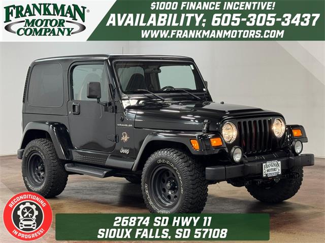 2002 Jeep Wrangler (CC-1909245) for sale in Sioux Falls, South Dakota