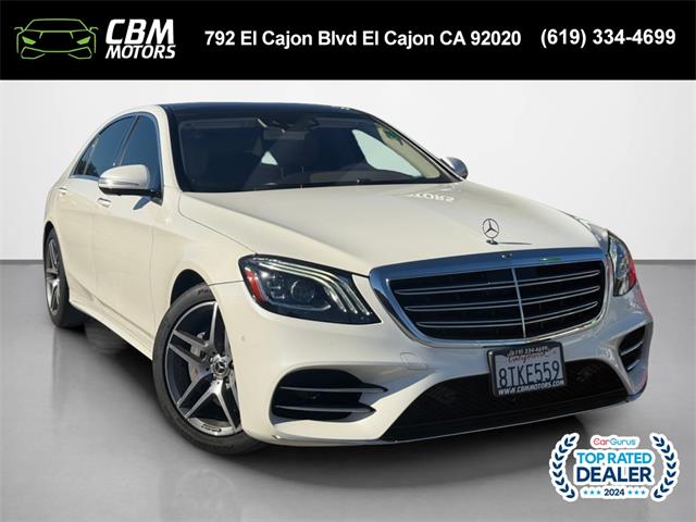 2018 Mercedes-Benz S-Class (CC-1909250) for sale in El Cajon, California