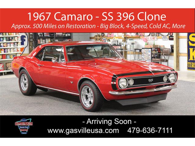 1967 Chevrolet Camaro SS (CC-1909354) for sale in Rogers, Arkansas