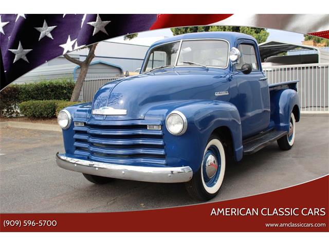 1952 Chevrolet 3100 (CC-1911172) for sale in La Verne, California