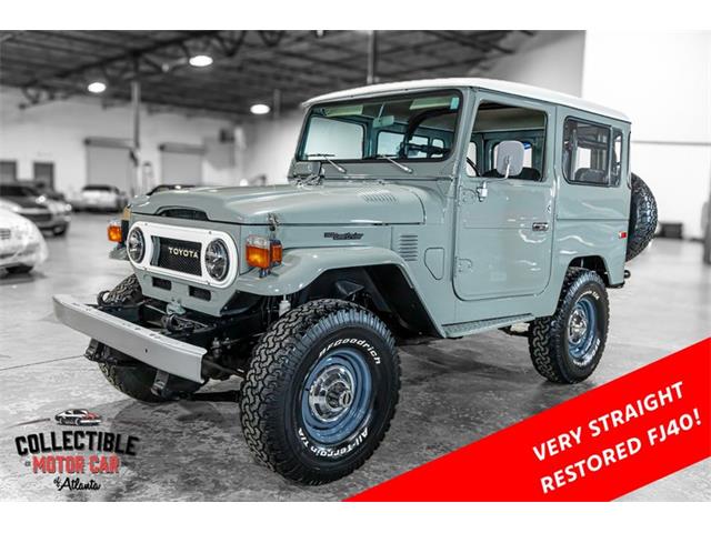 1977 Toyota Land Cruiser FJ40 (CC-1910351) for sale in Marietta, Georgia