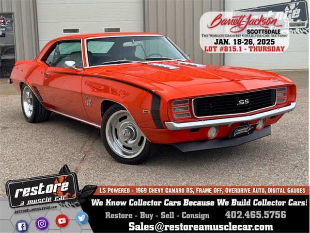 1969 Chevrolet Camaro RS (CC-1916273) for sale in Lincoln, Nebraska