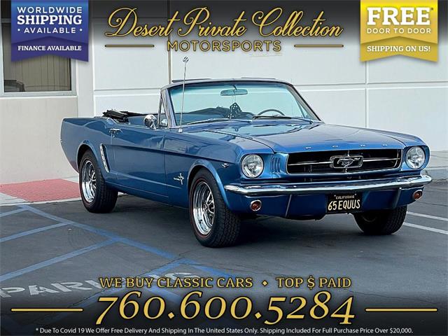 1965 Ford Mustang (CC-1917365) for sale in Palm Desert , California