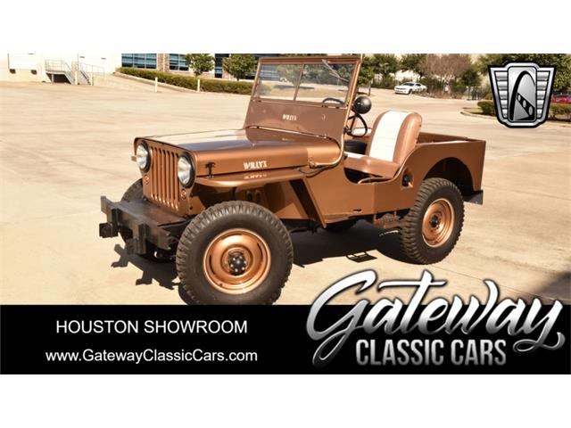 1949 Willys CJ2A (CC-1921302) for sale in O'Fallon, Illinois