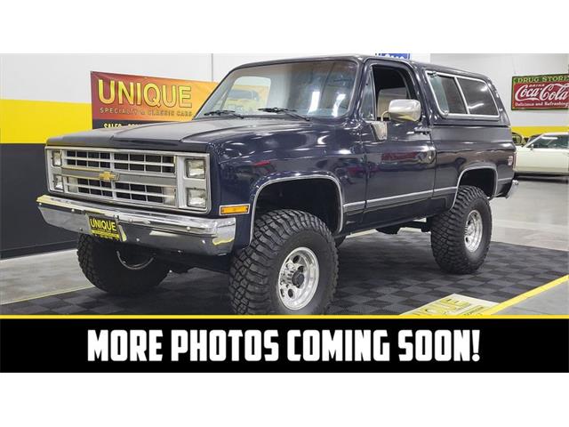 1987 Chevrolet Blazer for Sale | ClassicCars.com | CC-1921590