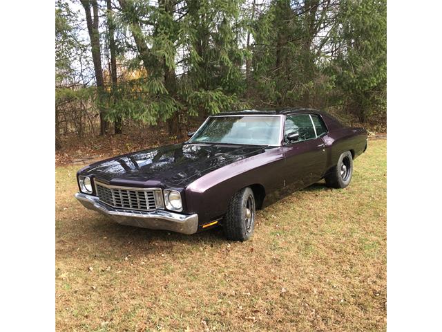 1972 Chevrolet Monte Carlo (CC-1922516) for sale in Dryden, Michigan