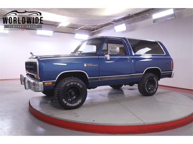 1989 Dodge Ramcharger (CC-1923322) for sale in Denver , Colorado