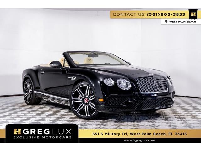 2016 Bentley Continental (CC-1924965) for sale in Pompano Beach, Florida