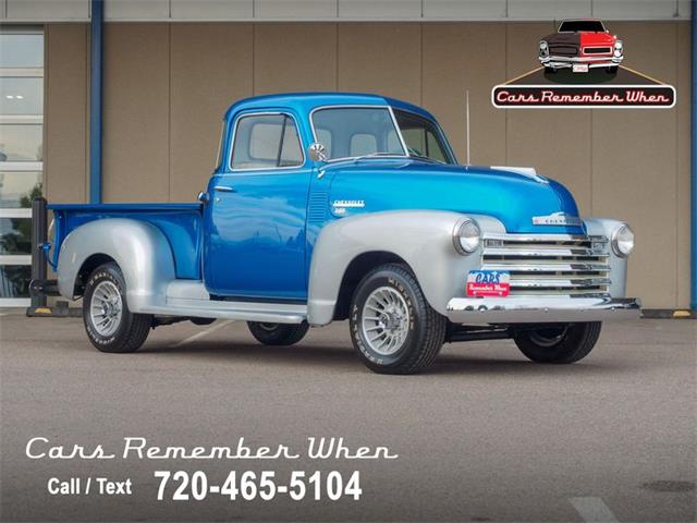 1951 Chevrolet 3100 (CC-1925153) for sale in Englewood, Colorado