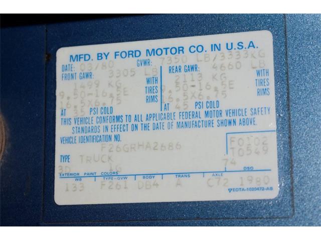 1980 Ford F250 (CC-1925193) for sale in Sherwood, Oregon