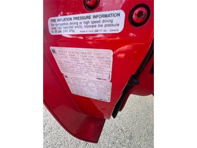 1995 Chevrolet Corvette (CC-1927076) for sale in Cadillac, Michigan