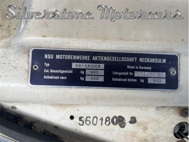 1965 NSU Spyder (CC-1927943) for sale in North Andover, Massachusetts