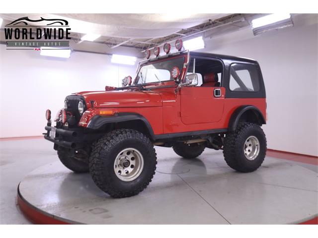 1982 Jeep CJ7 (CC-1932559) for sale in Denver , Colorado