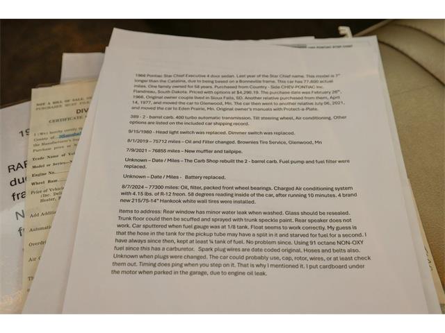 1966 Pontiac Executive (CC-1938609) for sale in Sioux Falls, South Dakota