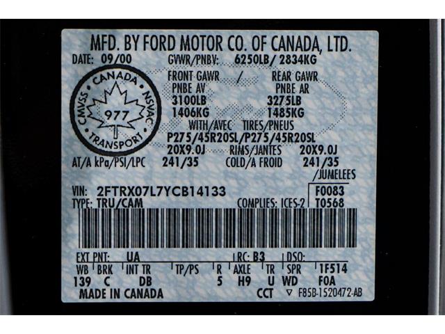 2000 Ford F150 (CC-1943279) for sale in Montreal, Quebec