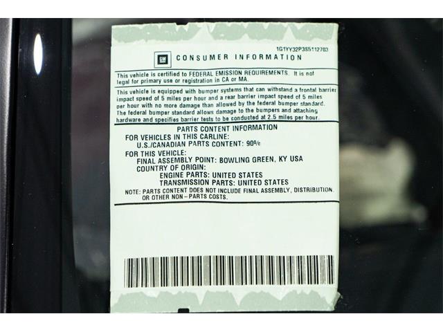 1995 Chevrolet Corvette (CC-1943282) for sale in Montreal, Quebec