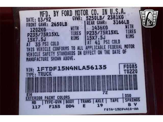 1992 Ford F150 (CC-1940555) for sale in O'Fallon, Illinois