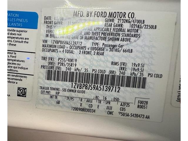 2010 Ford Mustang (CC-1948264) for sale in Morgantown, Pennsylvania