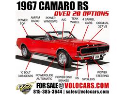 1967 Chevrolet Camaro (CC-1949685) for sale in Volo, Illinois