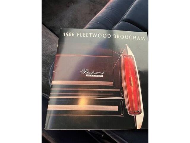 1986 Cadillac Fleetwood (CC-1950001) for sale in Cadillac, Michigan