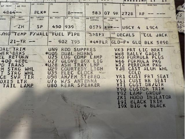 1978 Pontiac Firebird Formula (CC-1951472) for sale in Greene, Iowa