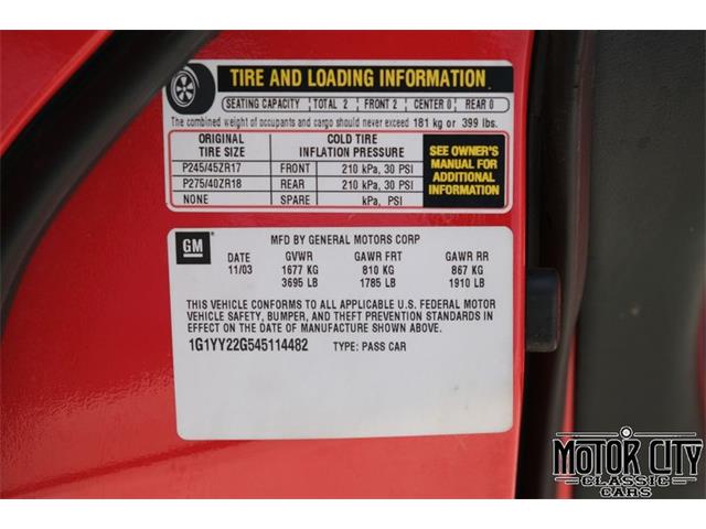 2004 Chevrolet Corvette (CC-1952964) for sale in Vero Beach, Florida