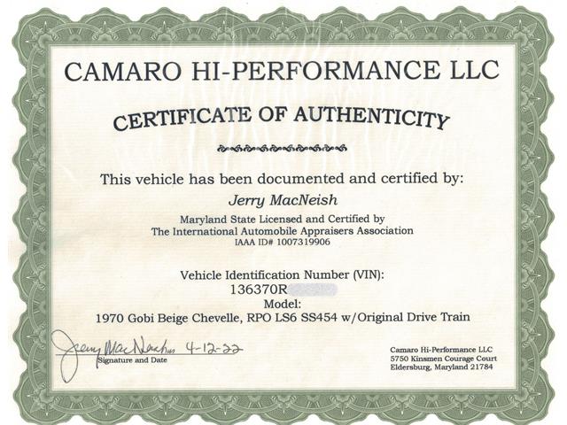 1970 Chevrolet Chevelle (CC-1955121) for sale in Venice, Florida