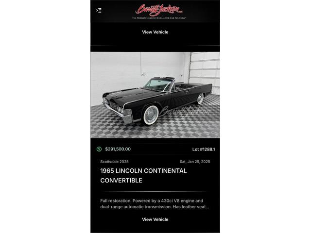 1967 Lincoln Continental (CC-1955842) for sale in Dekalb, Illinois