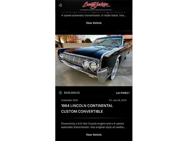 1967 Lincoln Continental (CC-1955842) for sale in Dekalb, Illinois
