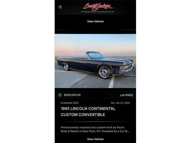 1967 Lincoln Continental (CC-1955842) for sale in Dekalb, Illinois