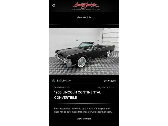 1967 Lincoln Continental (CC-1955842) for sale in Dekalb, Illinois