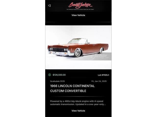 1967 Lincoln Continental (CC-1955842) for sale in Dekalb, Illinois