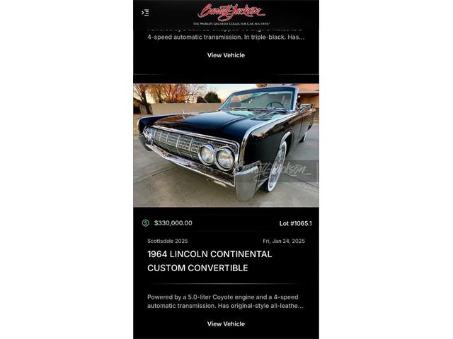 1967 Lincoln Continental (CC-1955842) for sale in Dekalb, Illinois
