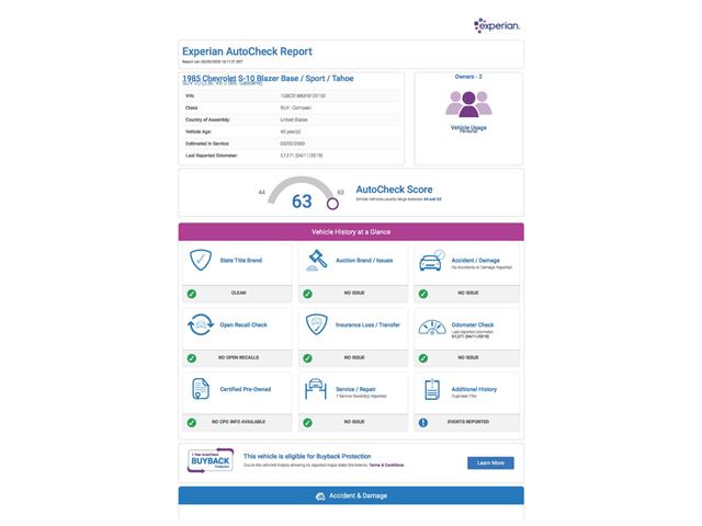 1985 Chevrolet S10 Blazer (CC-1956840) for sale in Salem, Oregon