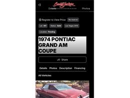 1974 Pontiac Grand Am (CC-1957640) for sale in Dothan, Alabama