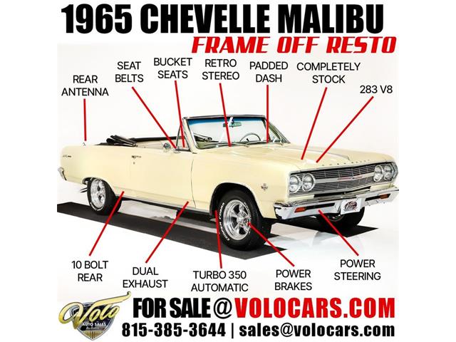 1965 Chevrolet Chevelle (CC-1961275) for sale in Volo, Illinois