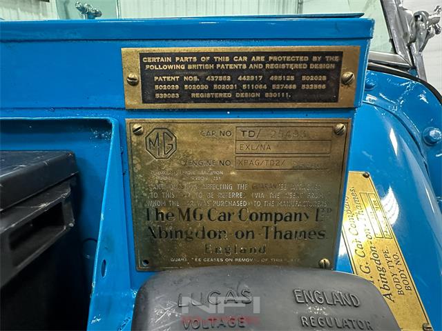 1953 MG TD (CC-1962129) for sale in North East, Pennsylvania