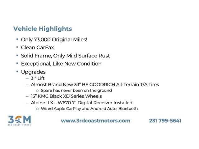 2005 Jeep Wrangler (CC-1962290) for sale in North Shores, Michigan