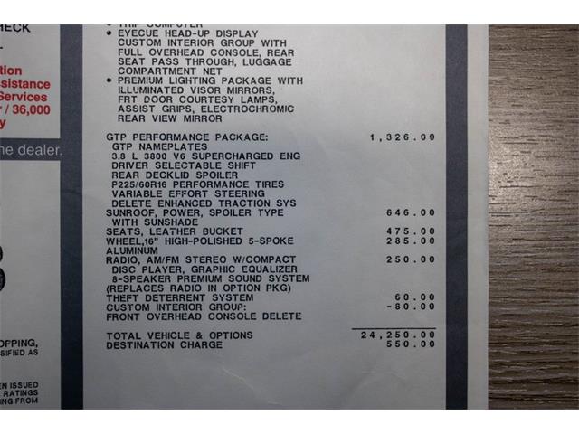 1997 Pontiac Grand Prix (CC-1965402) for sale in Kentwood, Michigan