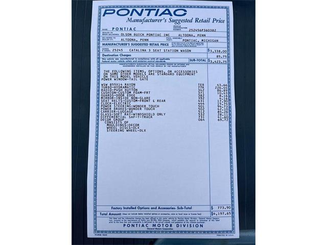 1966 Pontiac Catalina (CC-1965569) for sale in Mill Hall, Pennsylvania