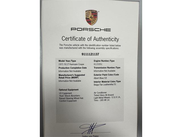 1971 Porsche 911 (CC-1968878) for sale in Farmingdale, New York
