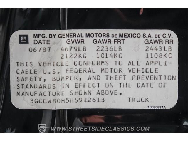 1987 Chevrolet El Camino (CC-1972635) for sale in Ft Worth, Texas