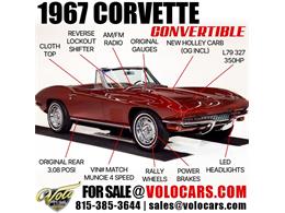 1967 Chevrolet Corvette (CC-1975772) for sale in Volo, Illinois