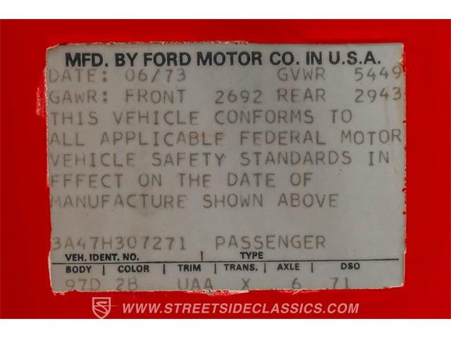 1973 Ford Ranchero (CC-1970677) for sale in Ft Worth, Texas