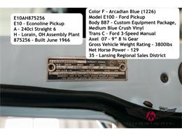 1966 Ford Econoline (CC-1977695) for sale in Rowley, Massachusetts