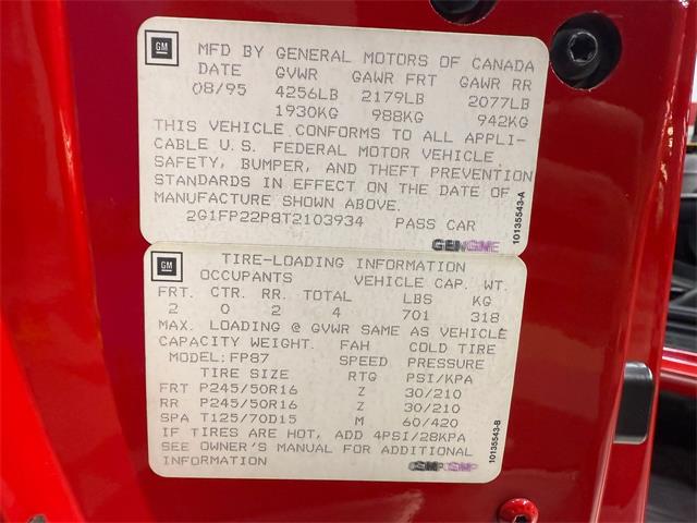 1996 Chevrolet Camaro (CC-1978731) for sale in Pittsburgh, Pennsylvania