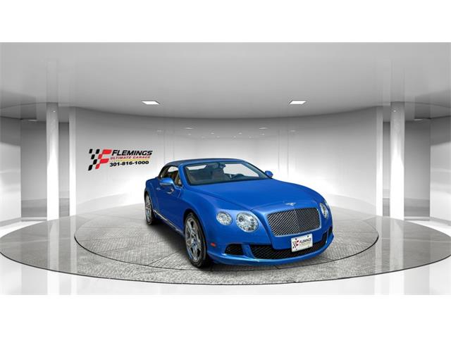 2012 Bentley Continental (CC-1979138) for sale in Rockville, Maryland