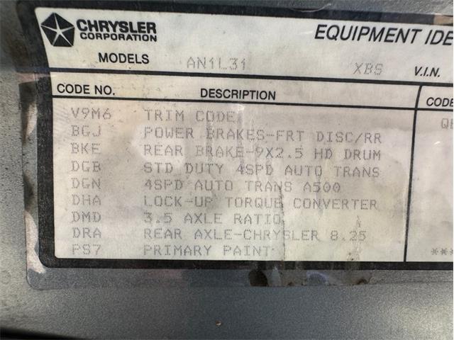 1992 Dodge Dakota (CC-1981177) for sale in Newfield, New Jersey